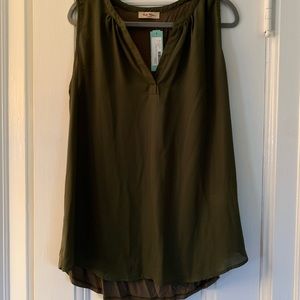 NWT Full moon maternity sleeveless top